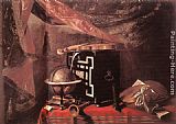 Famous Instruments Paintings - Still-life with Instruments